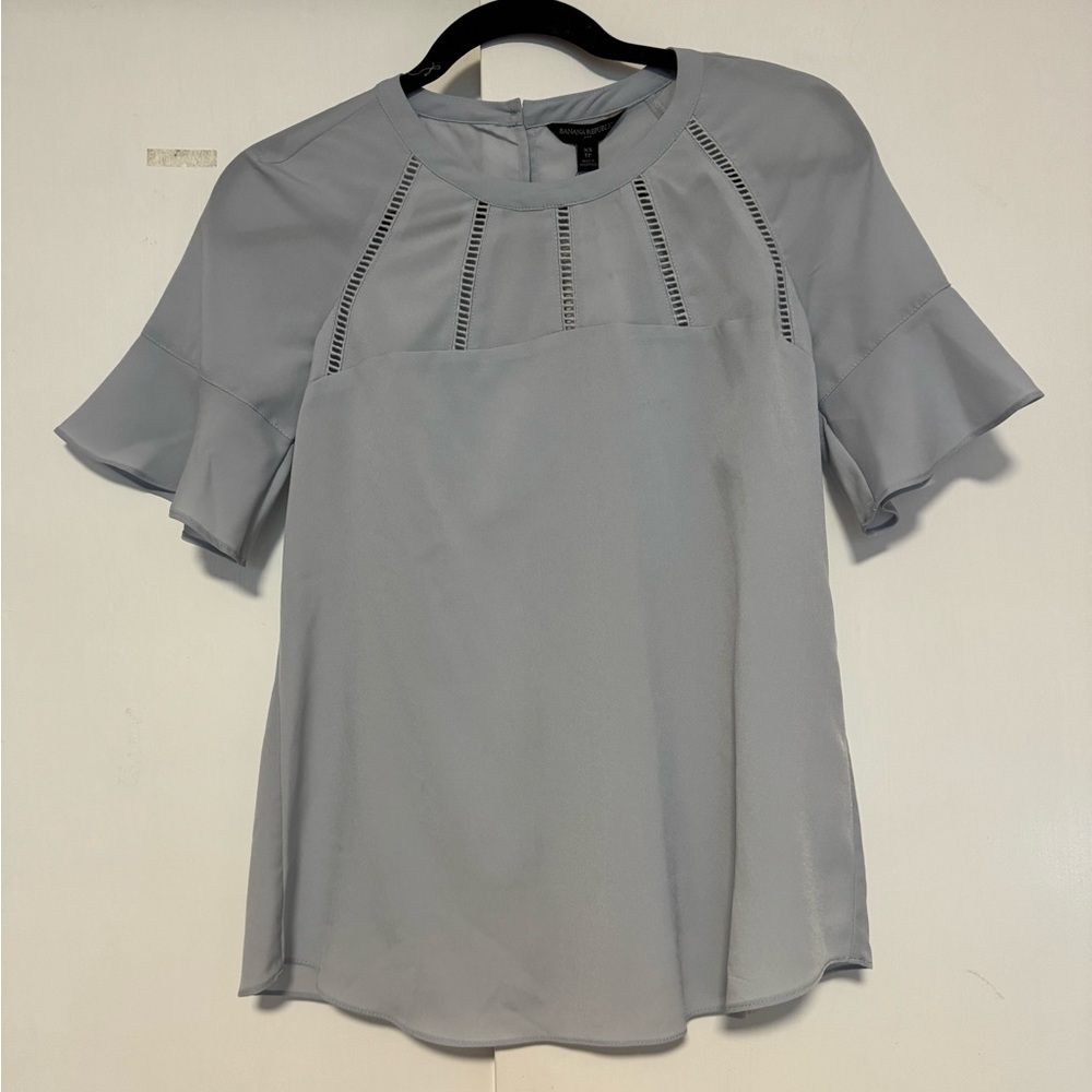 Banana Republic Flare Sleeve Blouse Top